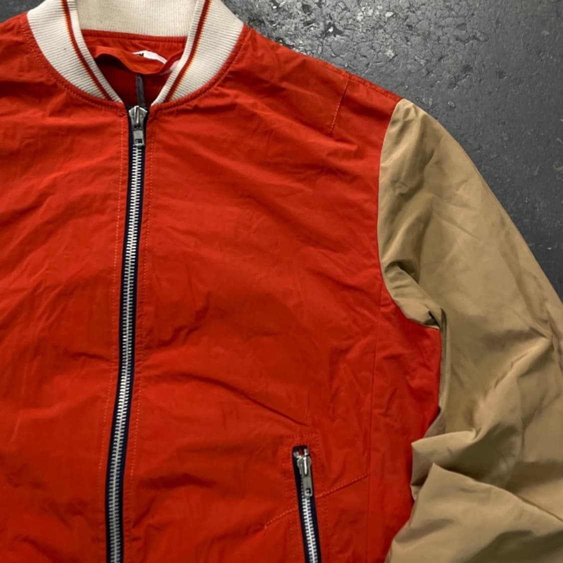 100 시스템 옴므 블루종 자켓  상품이미지2