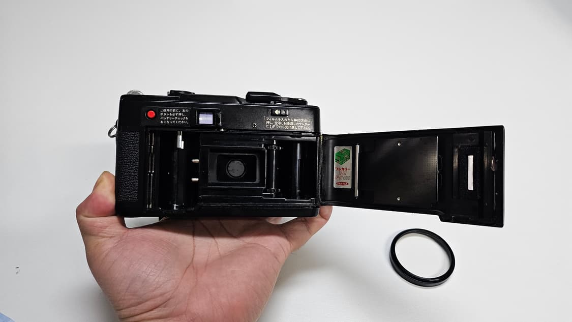 작례O 목측식의 근본 후지카 플래시 데이트 필름카메라 빈티지 필카 상품이미지9