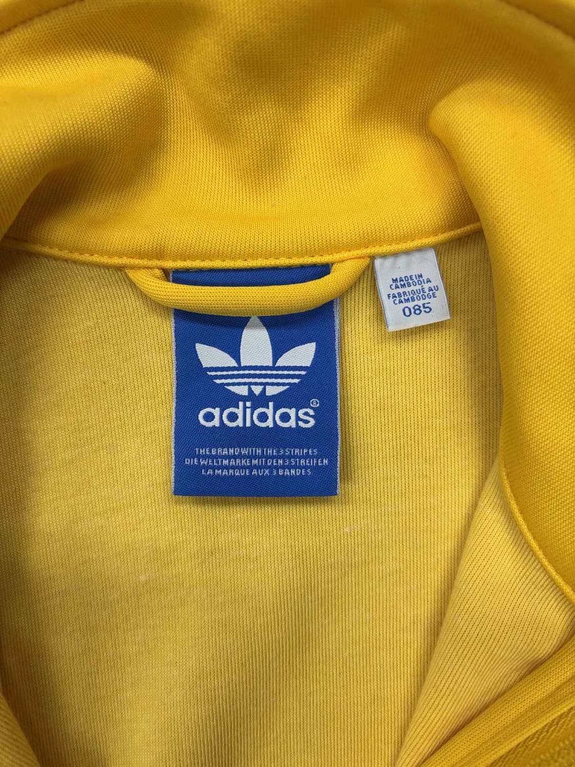 아디다스 빅유로파 옐로우 러블리힙 트랙탑 희귀져지(85) 상품이미지4