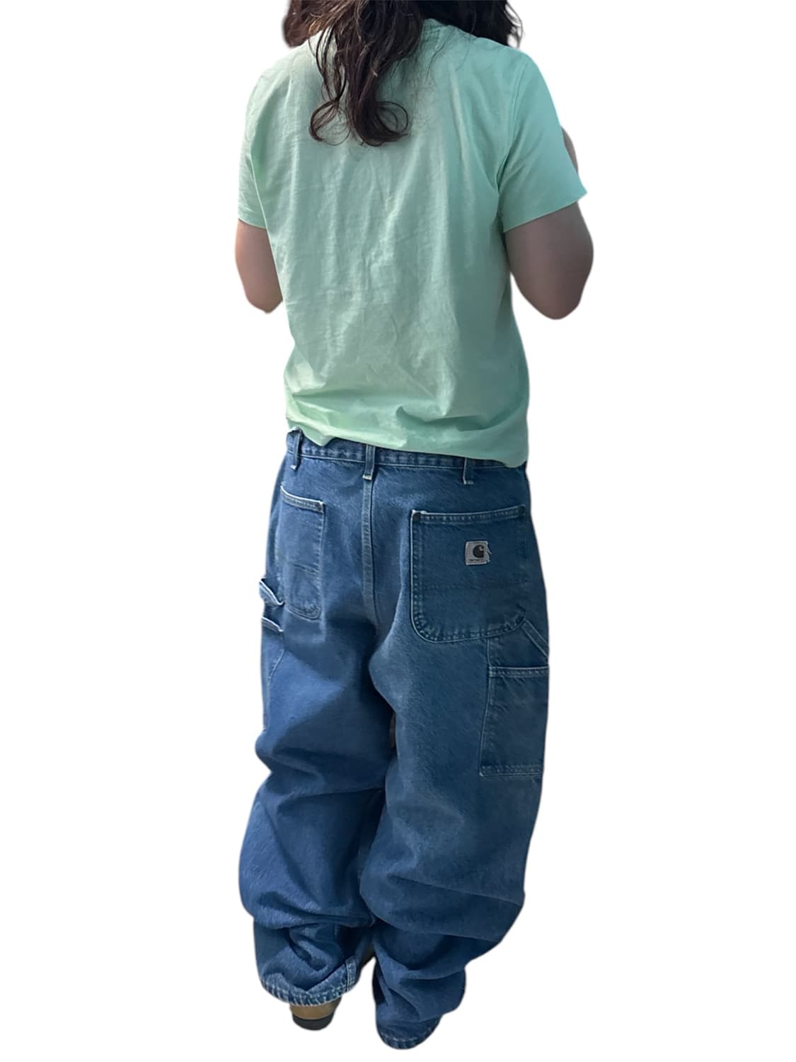 00s Carhartt Double Knee Denim Pants 상품이미지2