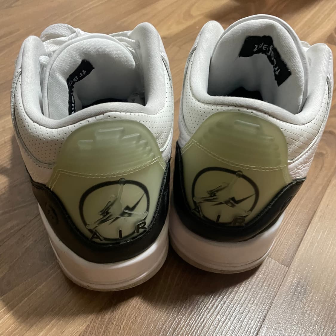 조던 3 레트로 x 프라그먼트 sp 회이트 블랙 상품이미지3