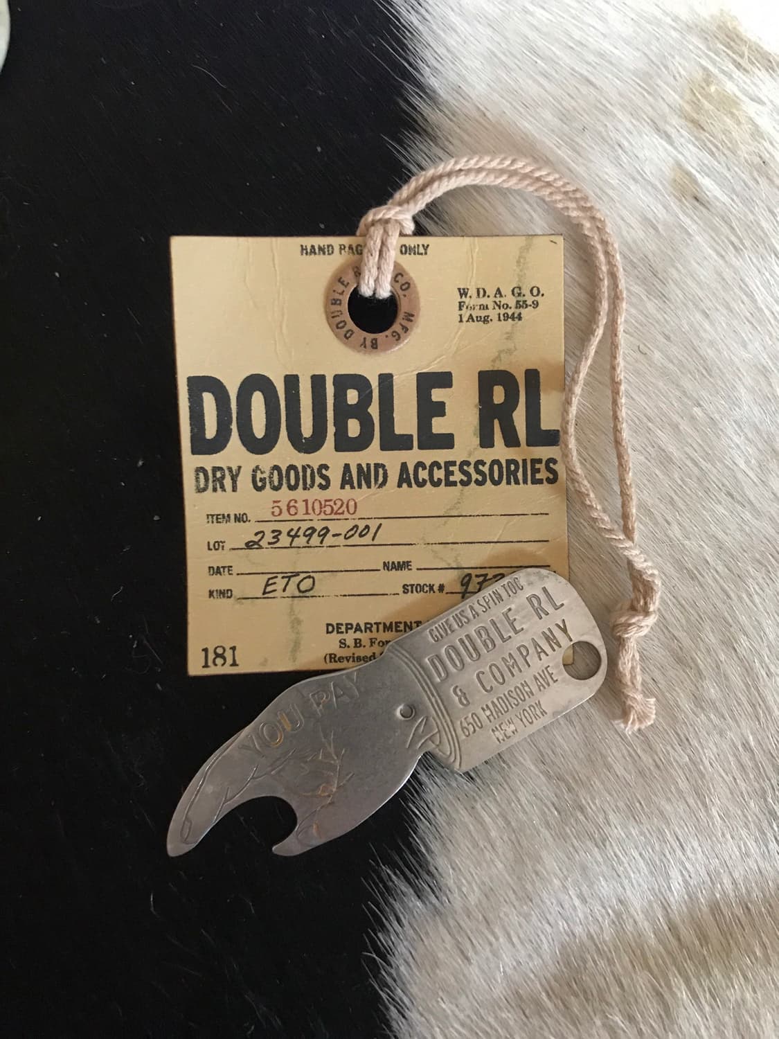 RRL 더블알엘 메탈 오프너 키홀더 상품이미지4