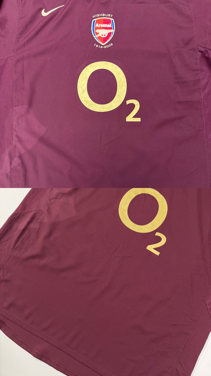 05-06 아스날 홈 하이버리 앙리 유니폼 상품이미지6