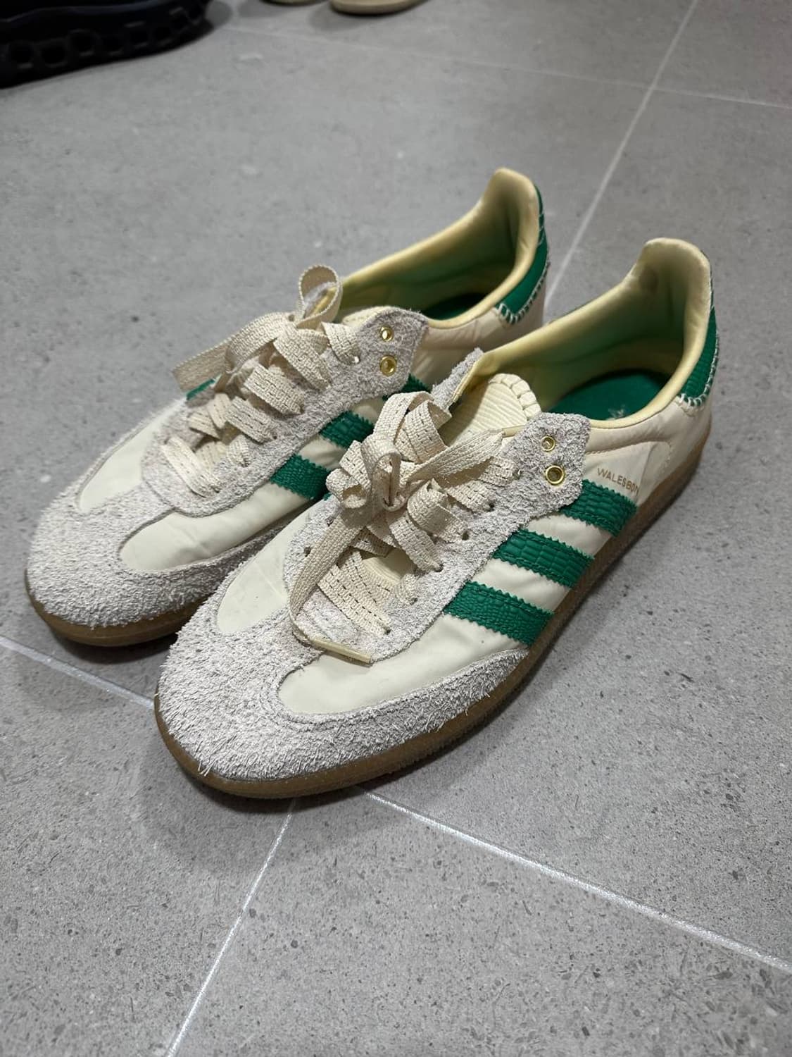 아디다스 웨일스 보너 삼바 크림 그린 255 상품이미지2