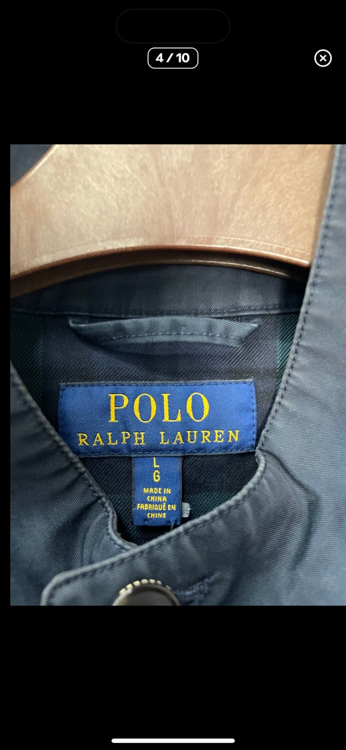 폴로랄프로렌 네이비코튼 트윌 바라쿠다 자켓 A2928 상품이미지4