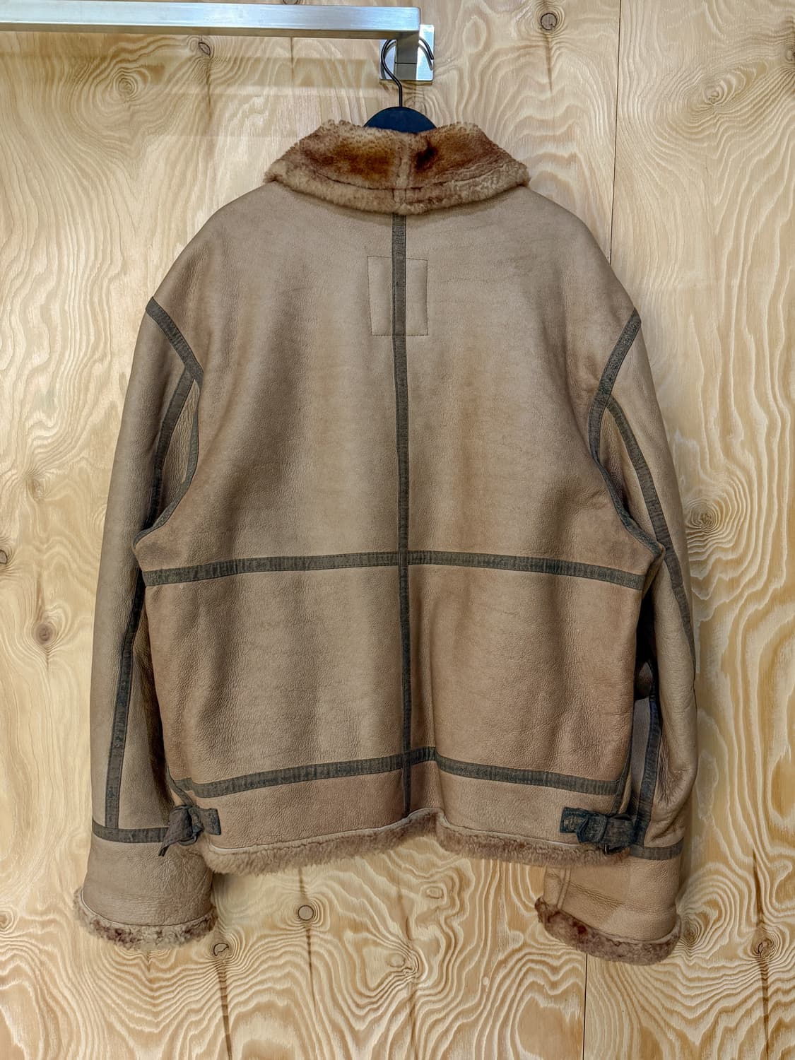 퍼스트 에비뉴 B-3 램스킨 무스탕 상품이미지4