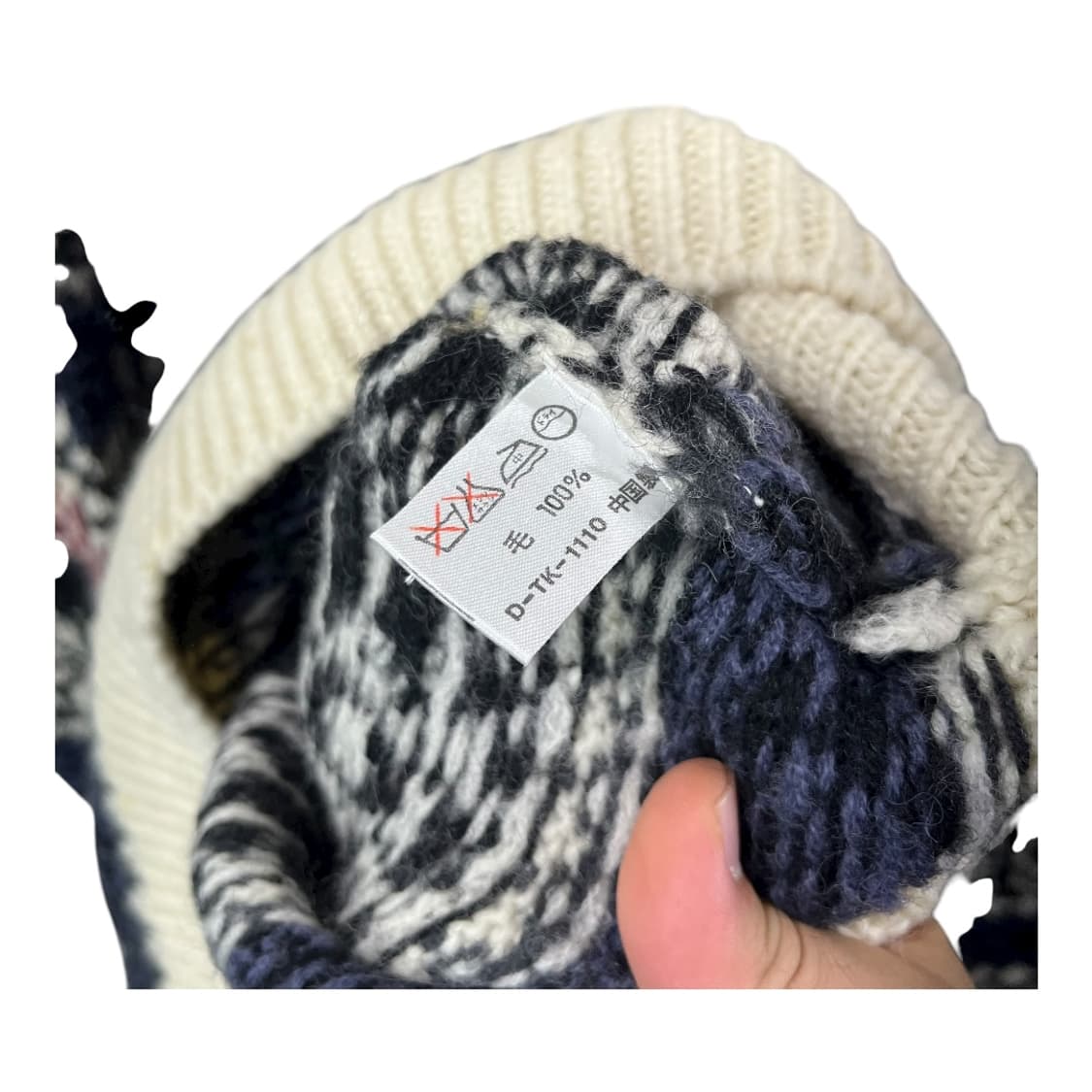 [JPN] 빈티지 그랜파코어 노르딕 울 니트 상품이미지5