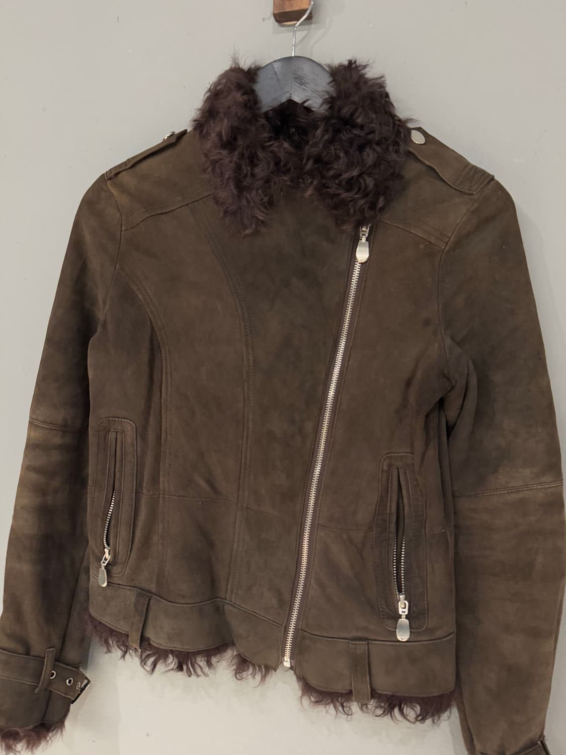 real fur side line point mustang 상품이미지5