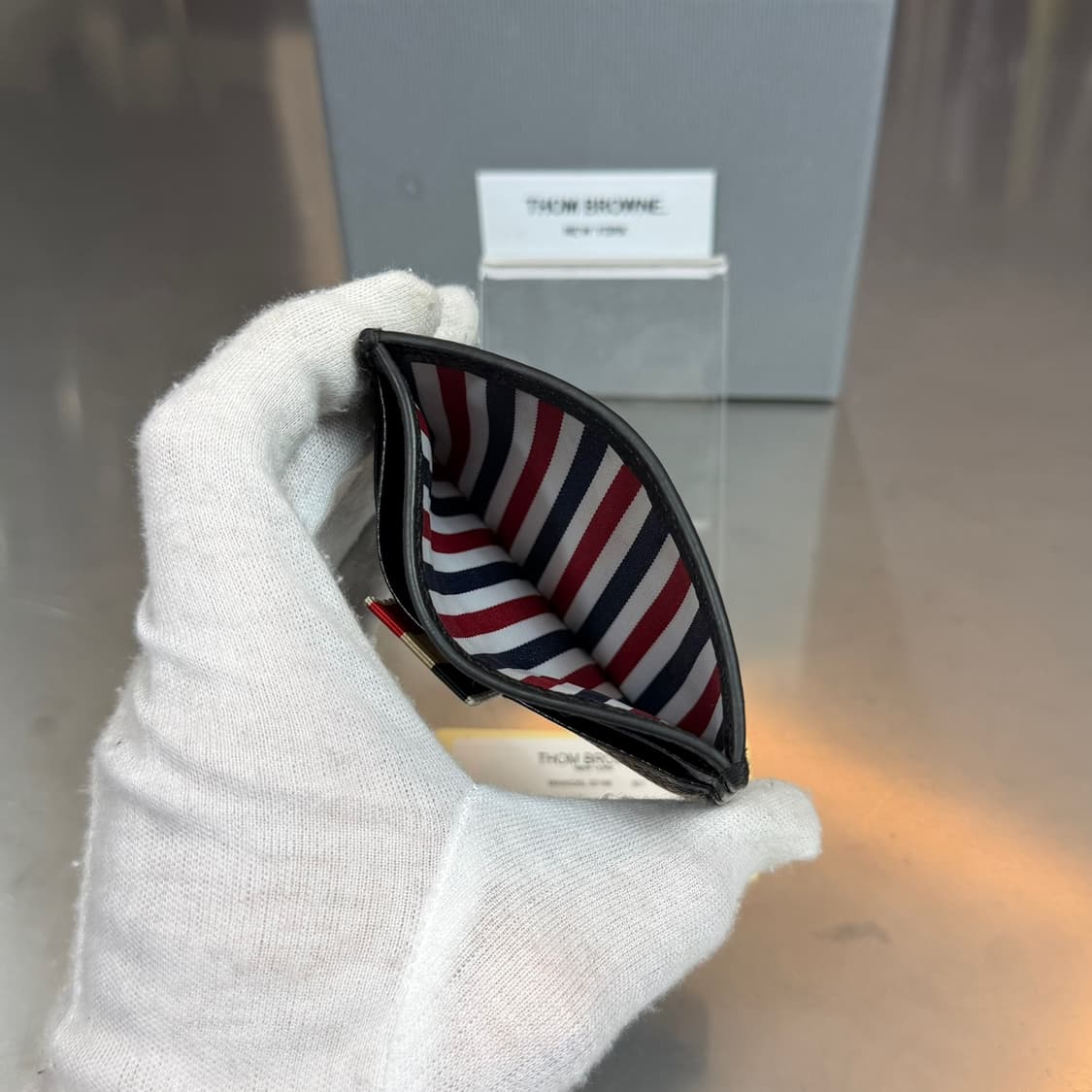 [리오브] 톰브라운 삼선 카드지갑 상품이미지4