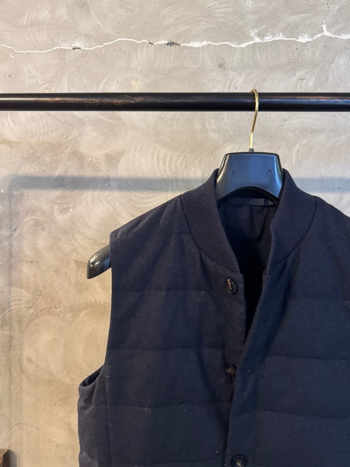 수트서플라이 구스다운 트위드 베스트 100 상품이미지5