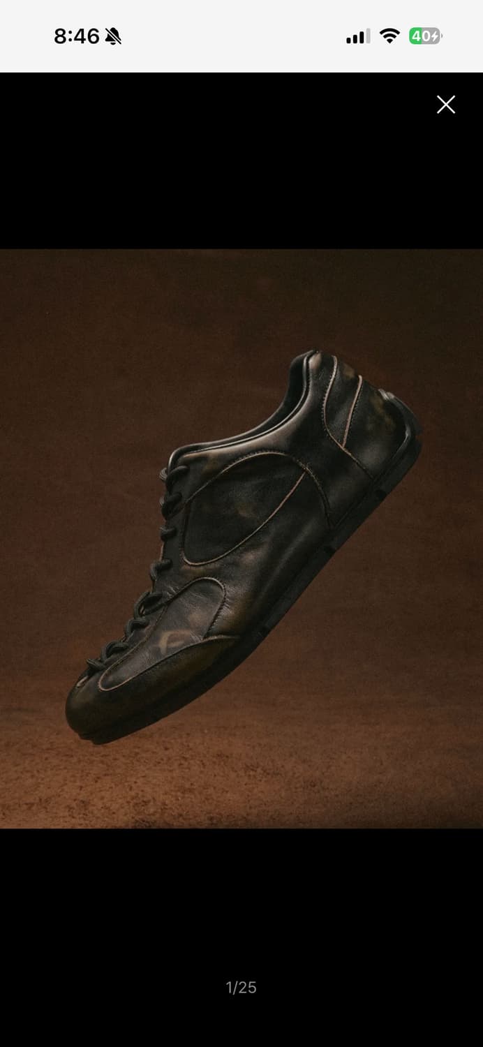 [R.M X DNSR] 빈티지 스니커즈 R25M201 (빈티지블랙) 상품이미지2