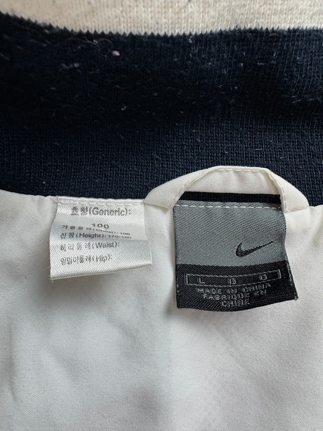 00s 나이키 테니스 로고 올드스쿨 바람막이 자켓 2639 상품이미지4