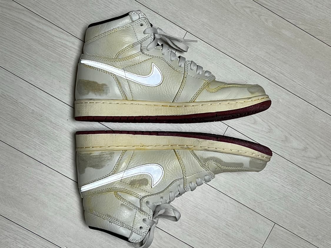 조던1X나이젤실베스터레트로하이세일화이트 265 상품이미지6