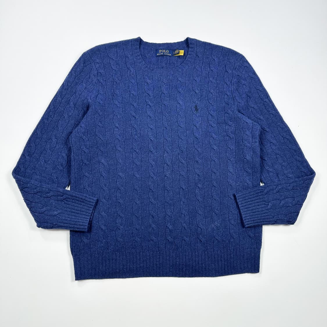 폴로 랄프로렌 클래식 캐시미어 케이블 니트 L 상품이미지1