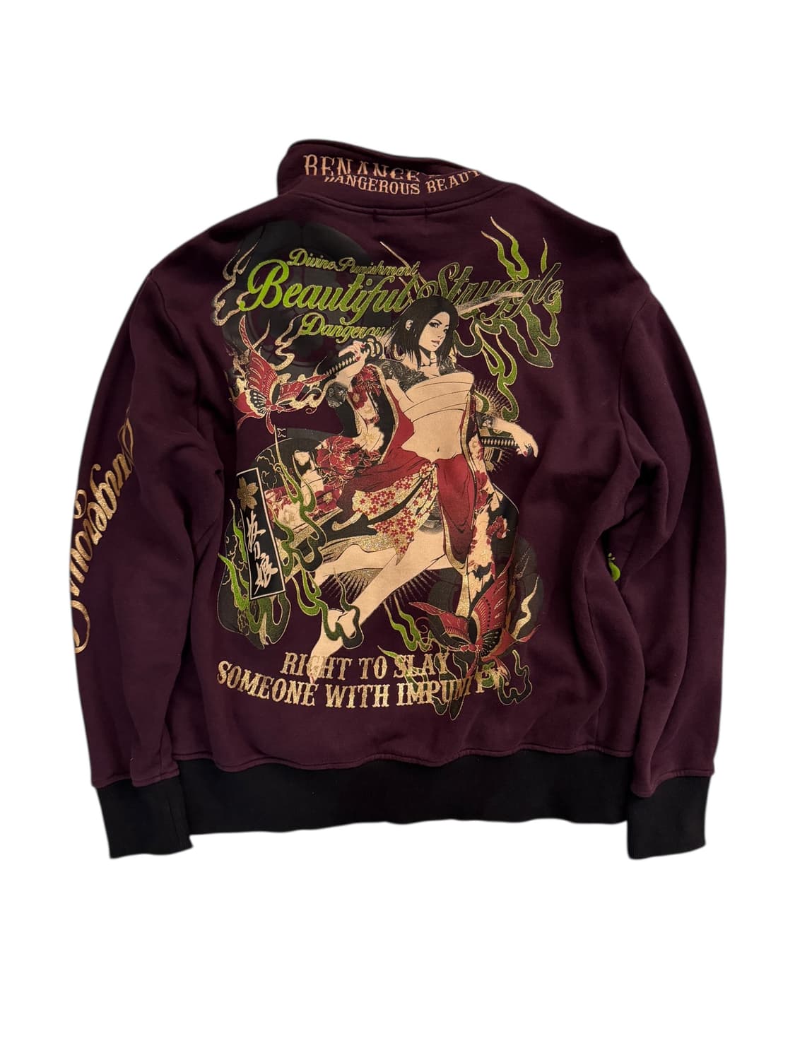 JAPANESE VINTAGE Printed detail jersey 상품이미지1