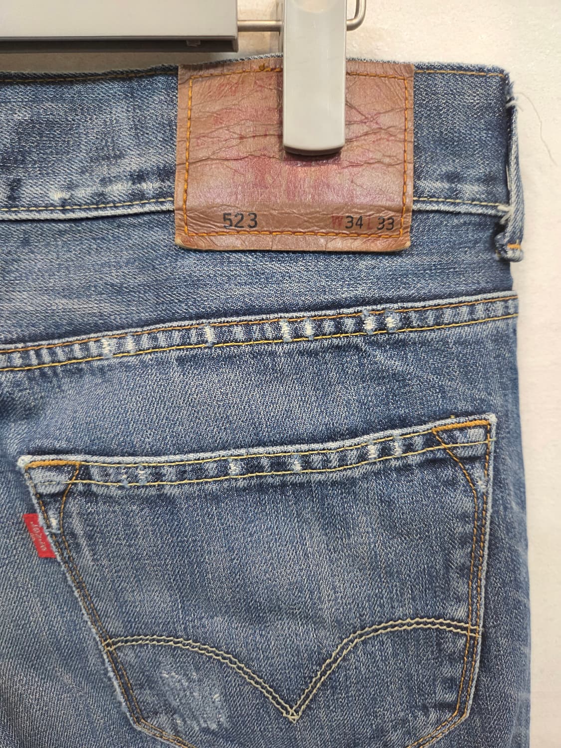 리바이스 523 스트레이트 데님팬츠 34 상품이미지3