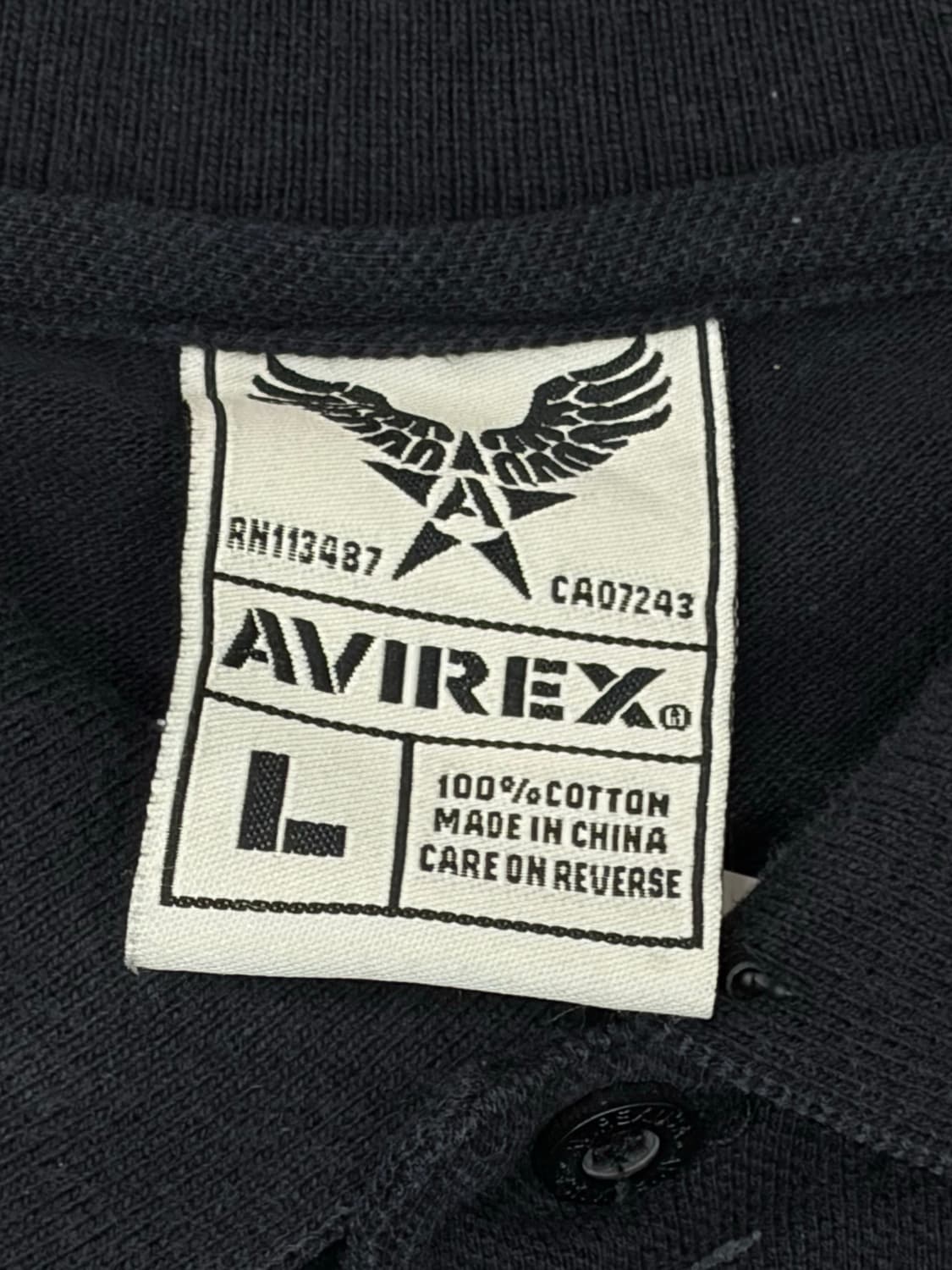 아비렉스 오리엔탈 뱀 반팔 카라티 상품이미지5