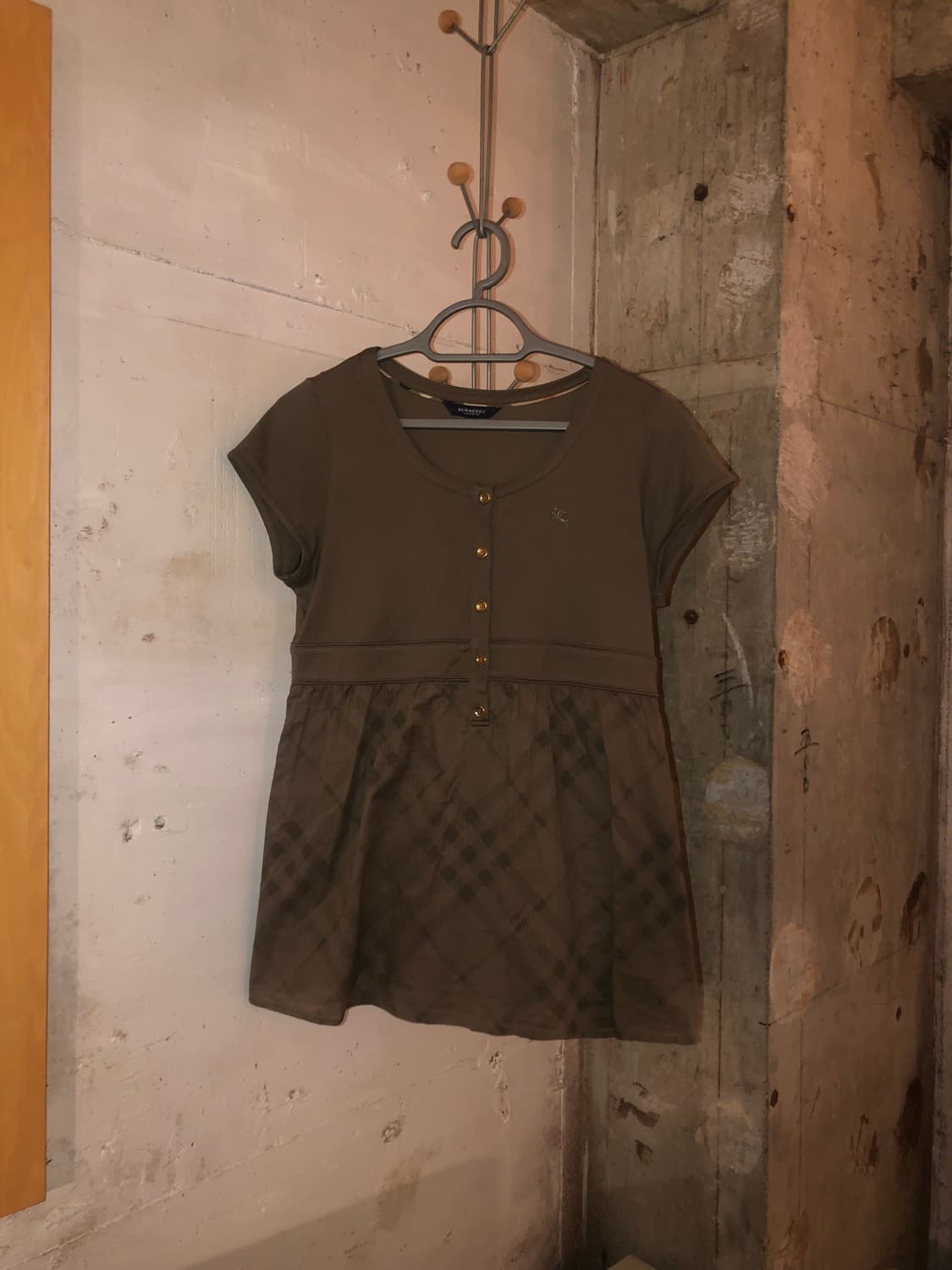 Burberry Blue Label Check Tiered Top 상품이미지1