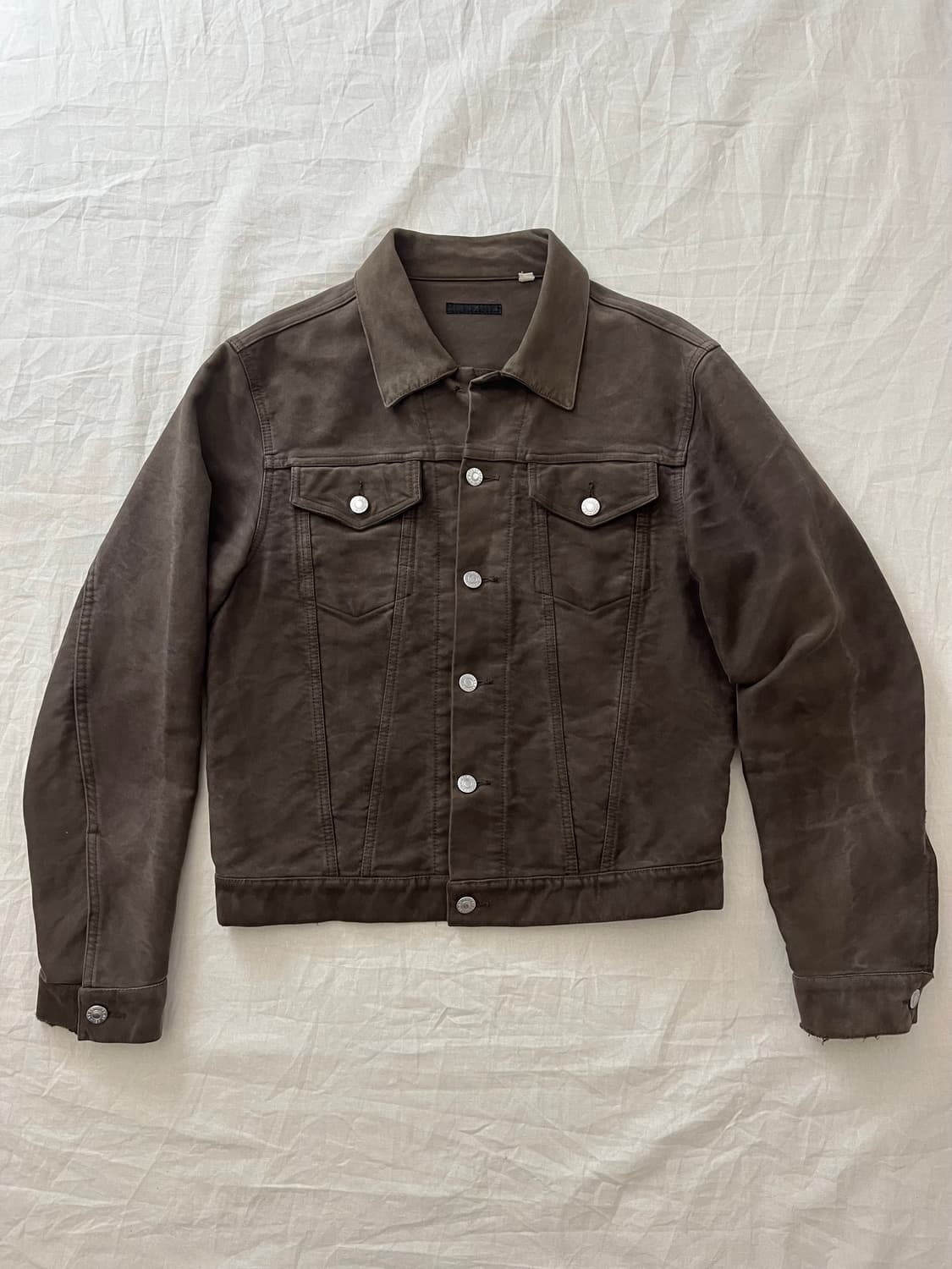 00s 빈티지 헬무트랭 아카이브 3세대 몰스킨 트러커 자켓 상품이미지1