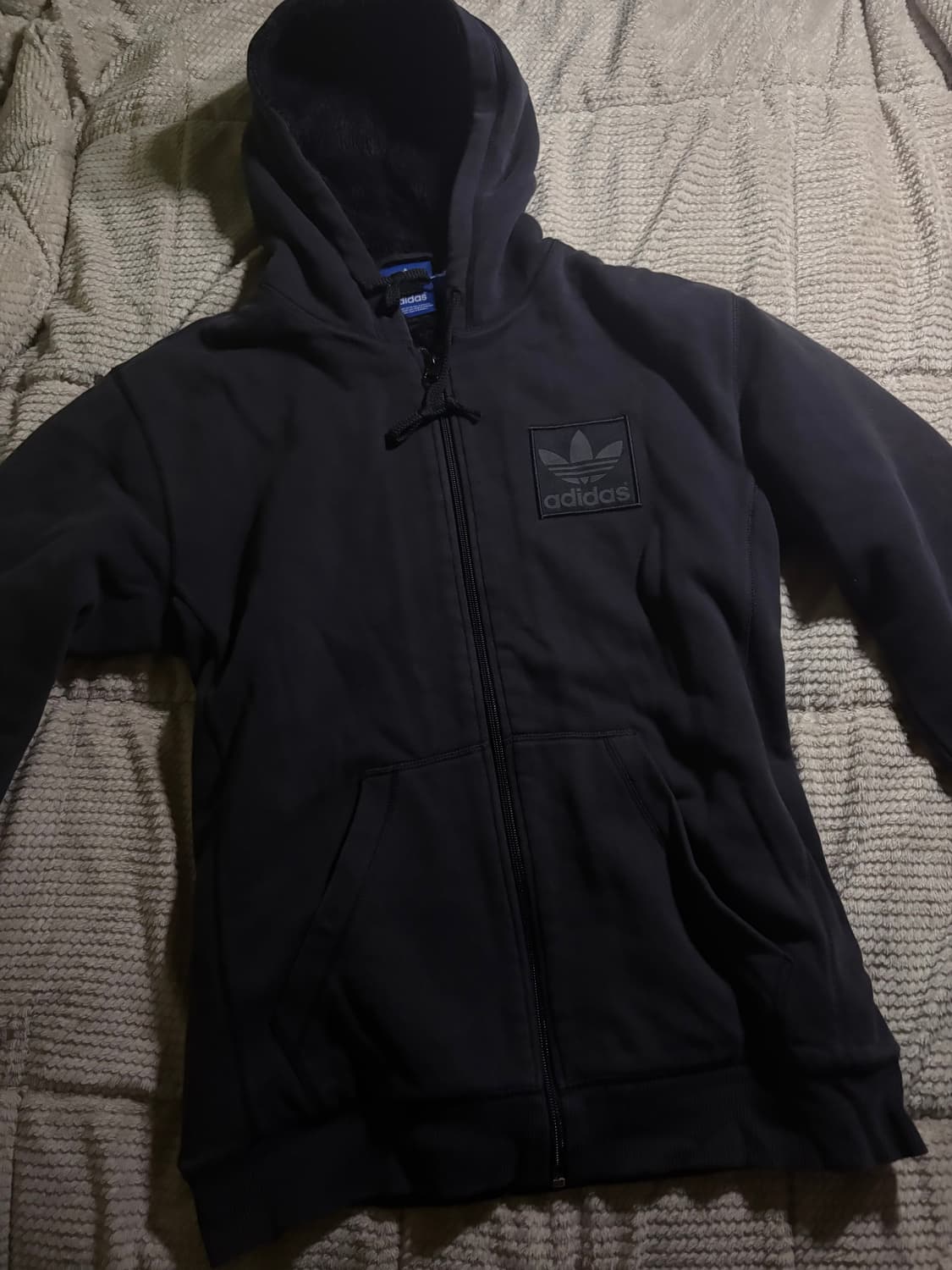 아디다스 기모 후드집업 상품이미지1