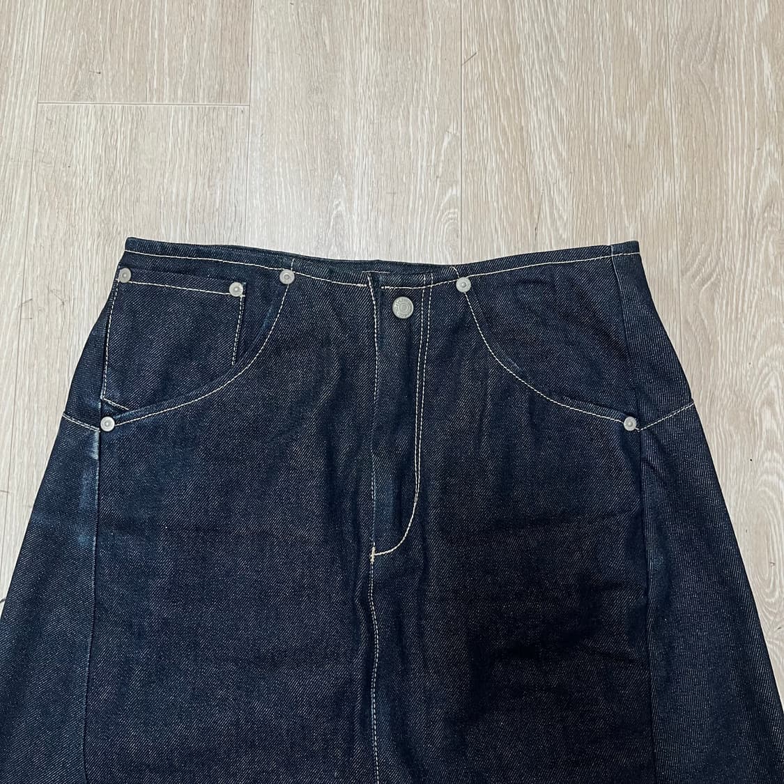 리바이스 엔지니어드 진 여성 데님 롱 스커트 M(95) 상품이미지6
