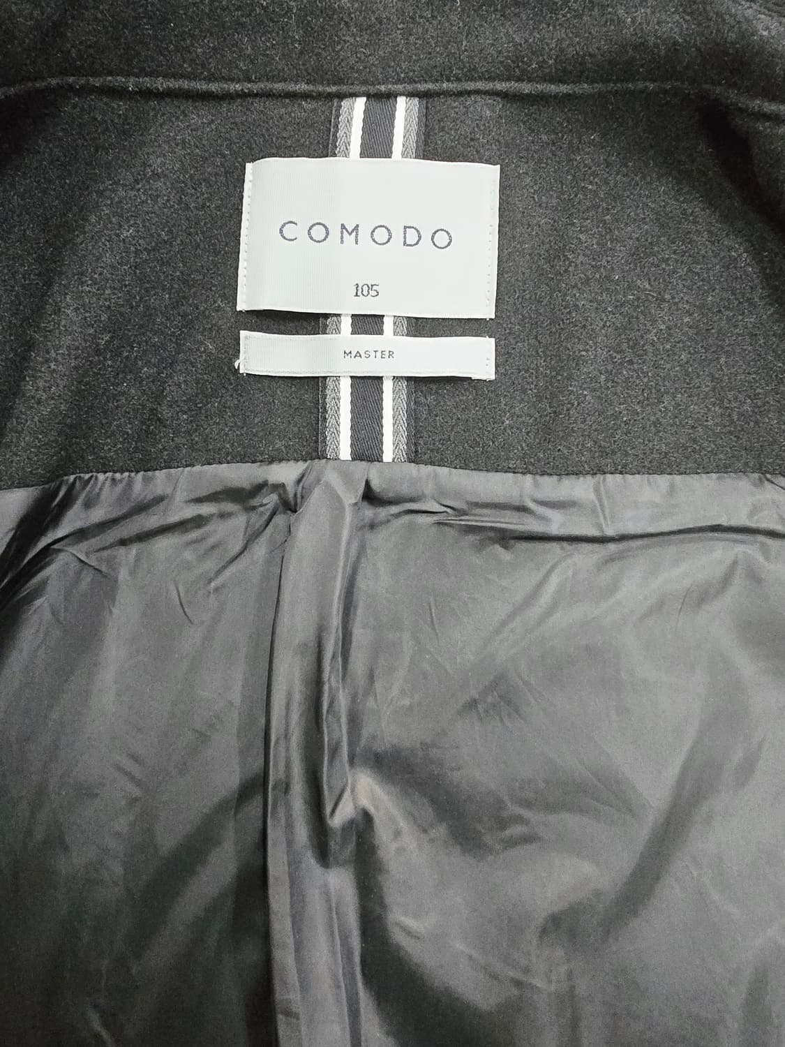 코모도 스퀘어 포켓 블랙 자켓 점퍼105 상품이미지9