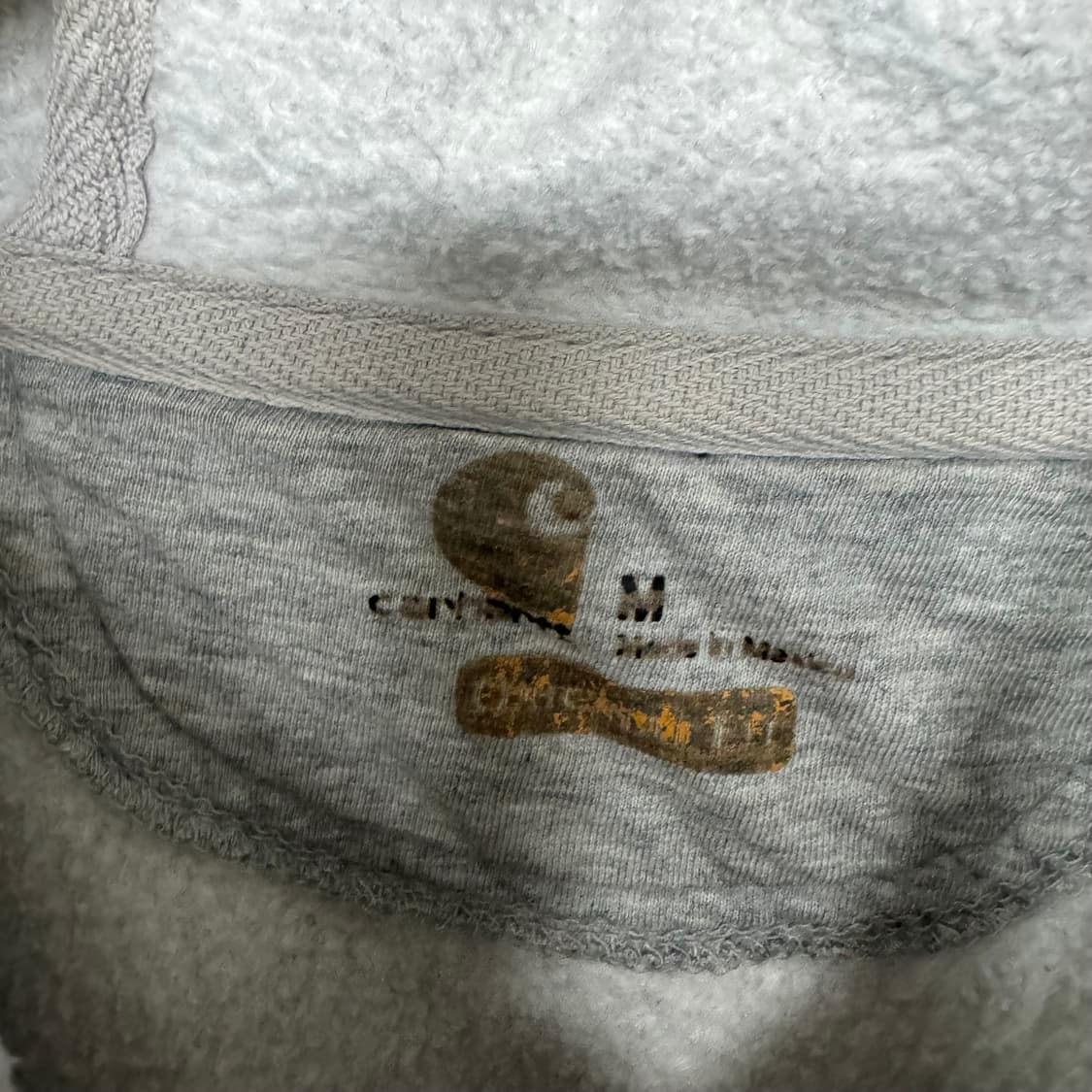 칼하트 로고 후드티 상품이미지3