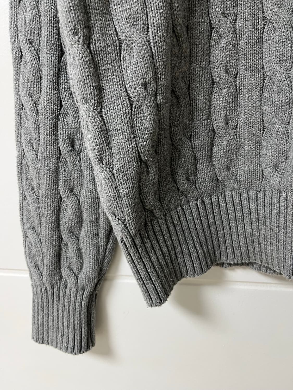 폴로 꽈베기 니트 폴로 케이블 니트 상품이미지6