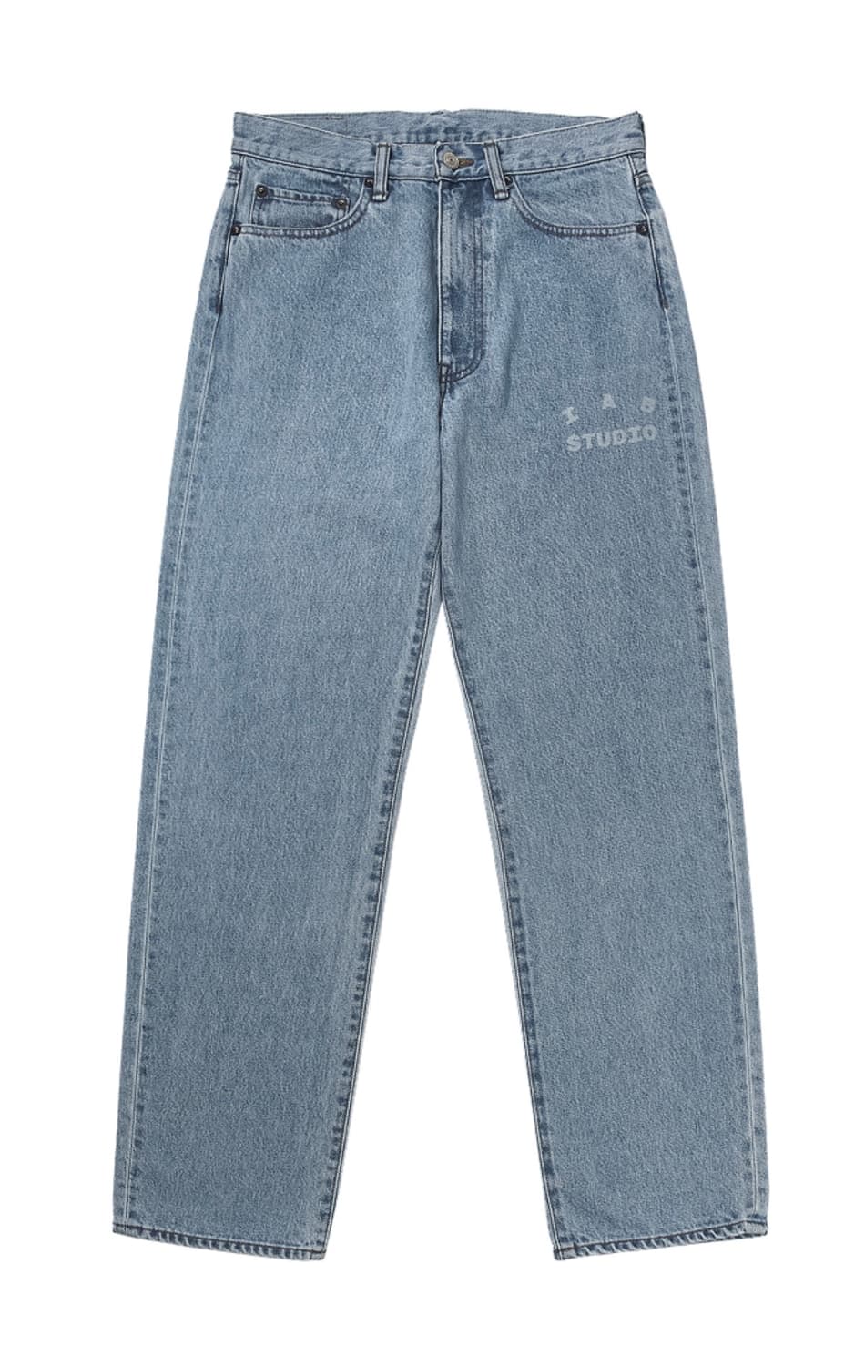 아이앱 스튜디오 재패니즈 워시드 데님 팬츠 블루 상품이미지1