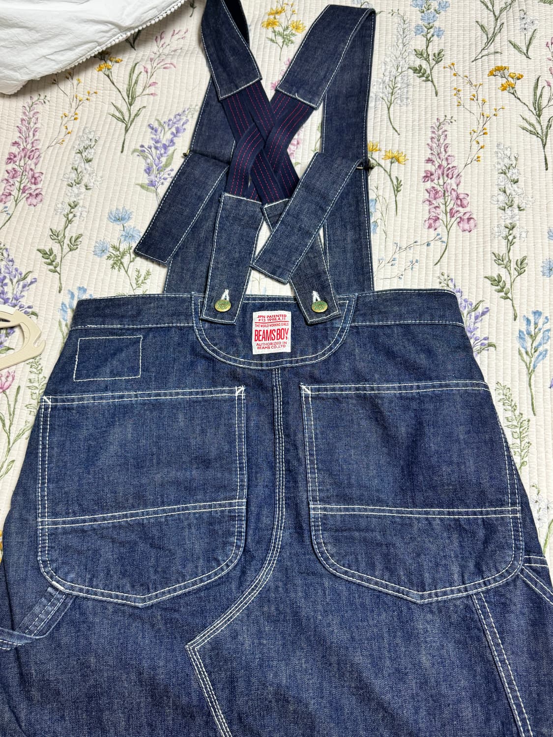 beams boy 오버롤 스커트 상품이미지2