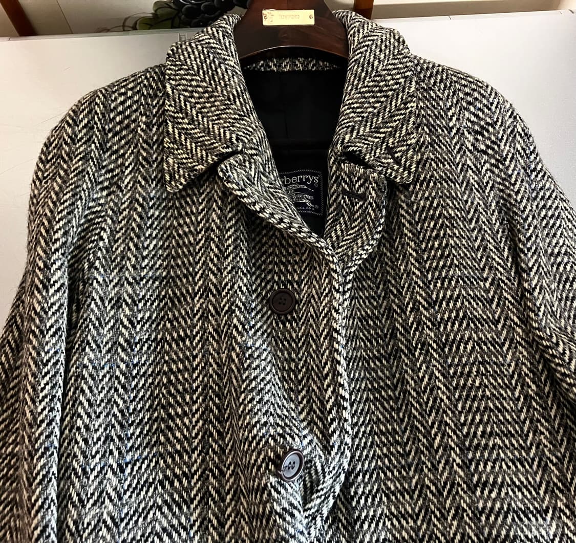 버버리 아이리쉬 트위드 코트 상품이미지5