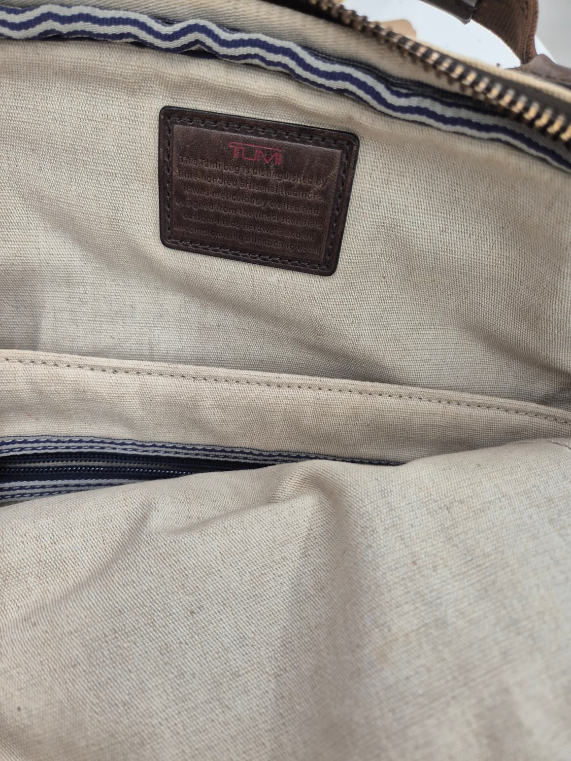 투미 녹스 백팩 베이지 색상 상품이미지8