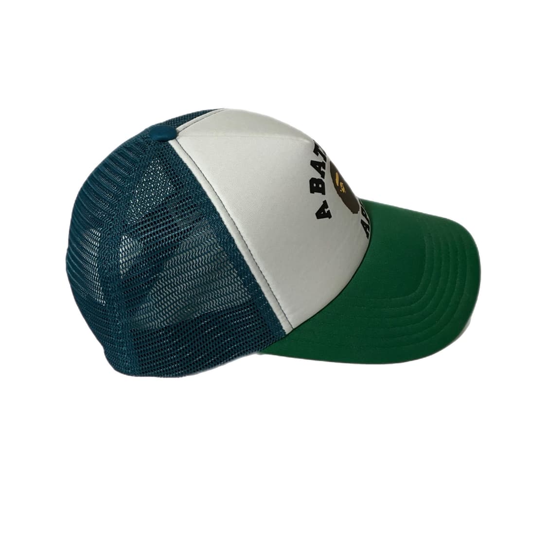 A Bathing Ape College Mash Cap Green 상품이미지3