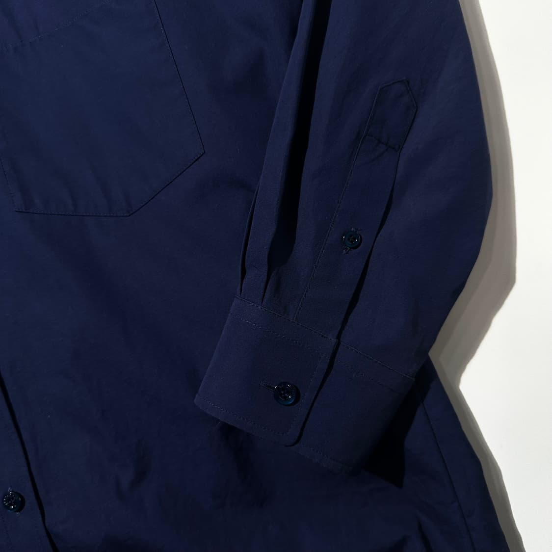 (매장판) 발렌시아가 백로고 셔츠 네이비 상품이미지6