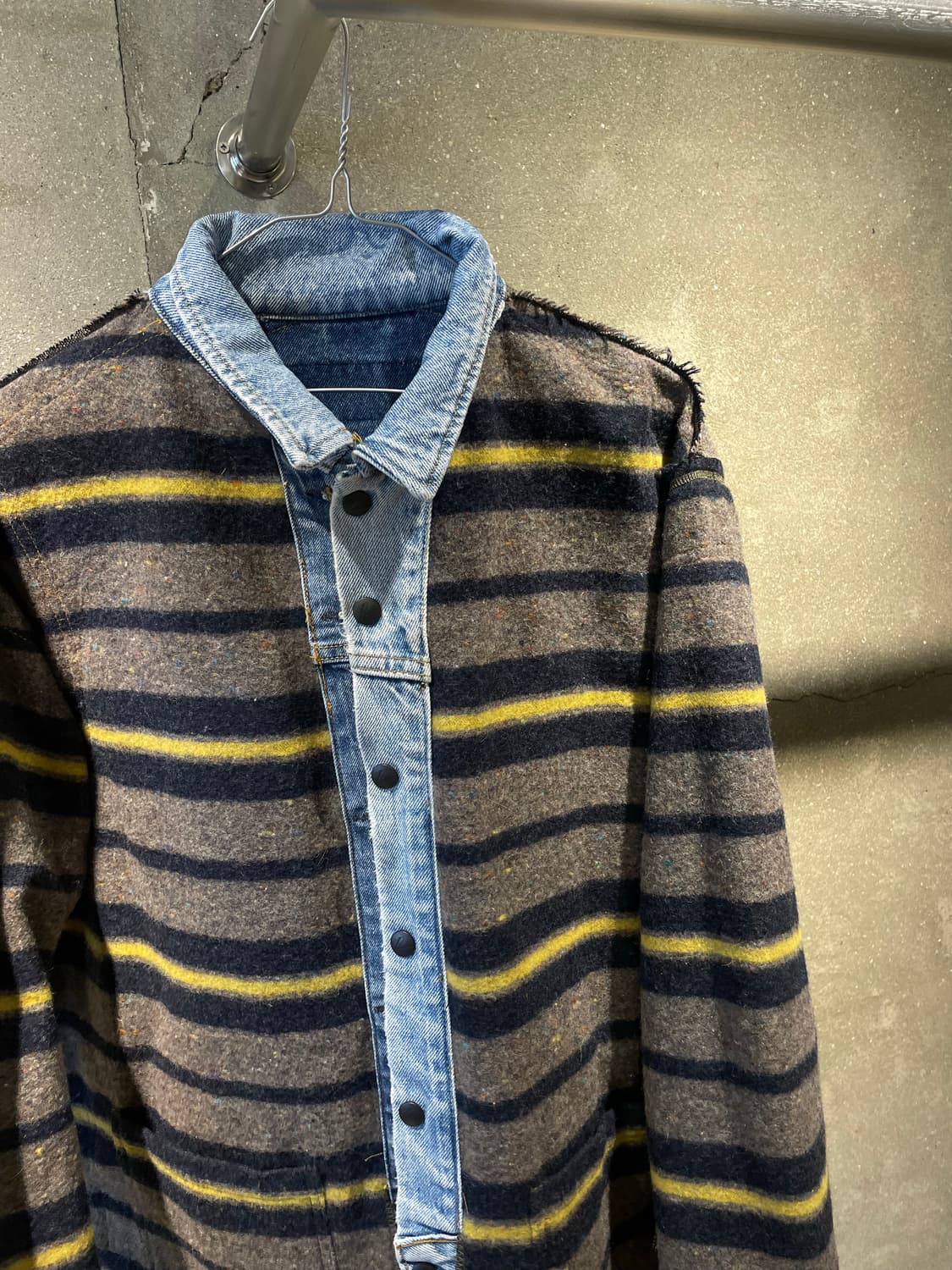 니들스 리버시블 청자켓 상품이미지4