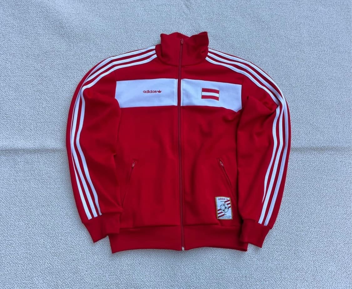 아디다스 오스트리아 져지 레드 상품이미지1