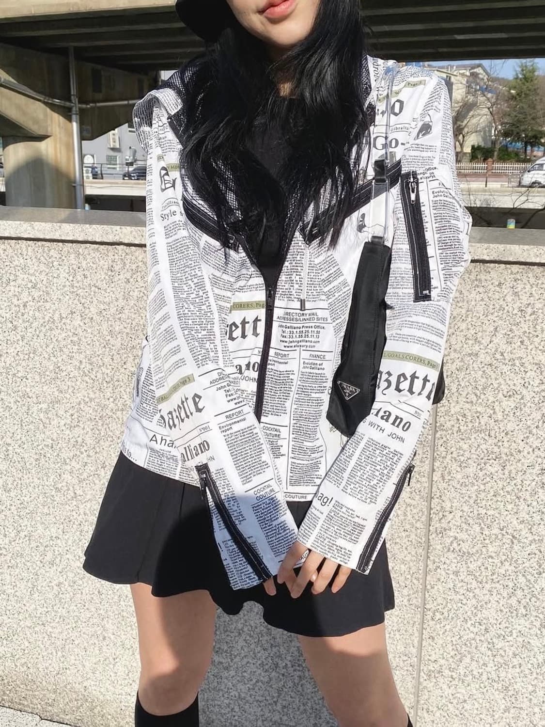 John Galliano  존갈리아노 아노락 후드집업 점퍼 상품이미지1