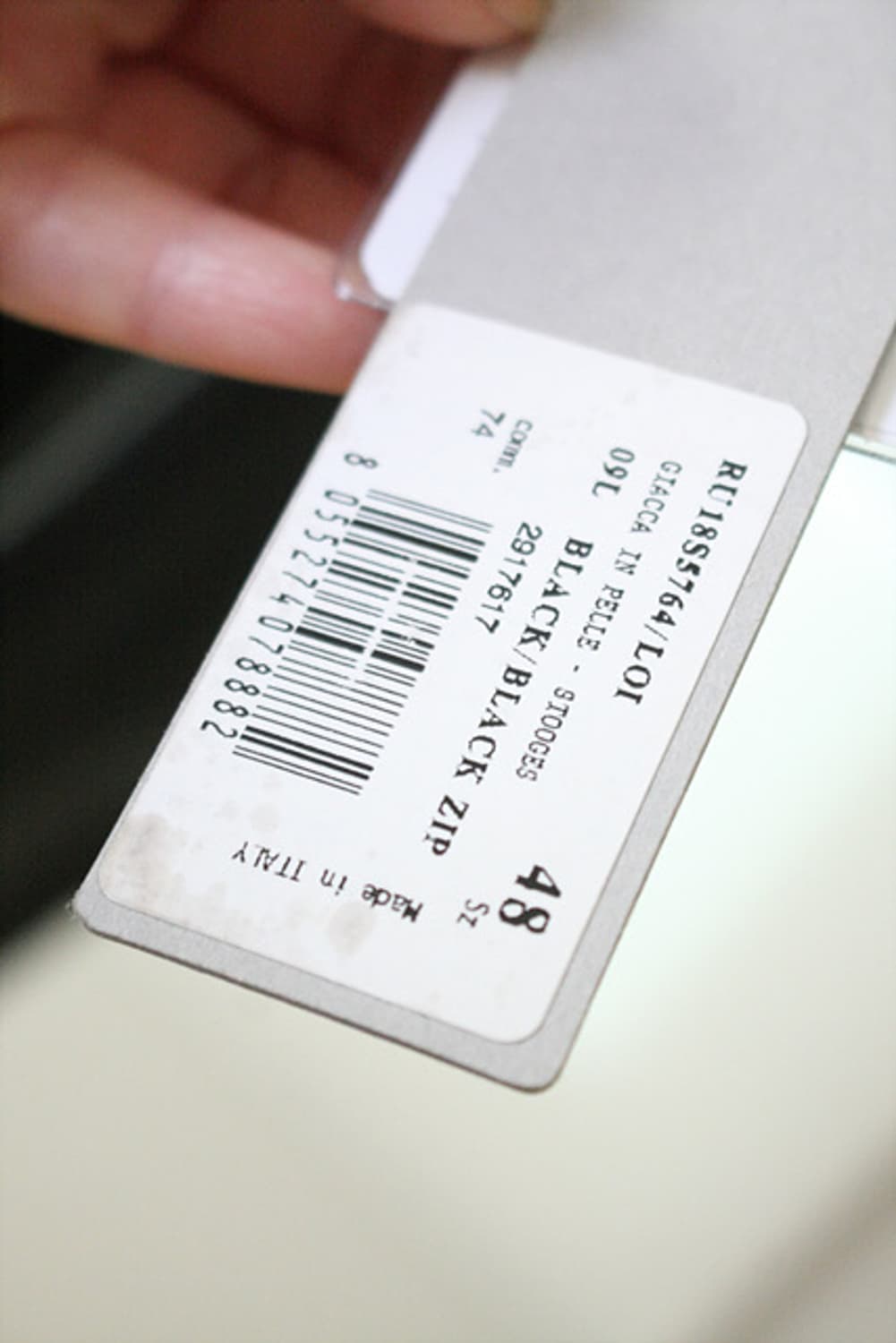 Rick owens 릭오웬스 블랙 가죽자켓 새제품 상품이미지10