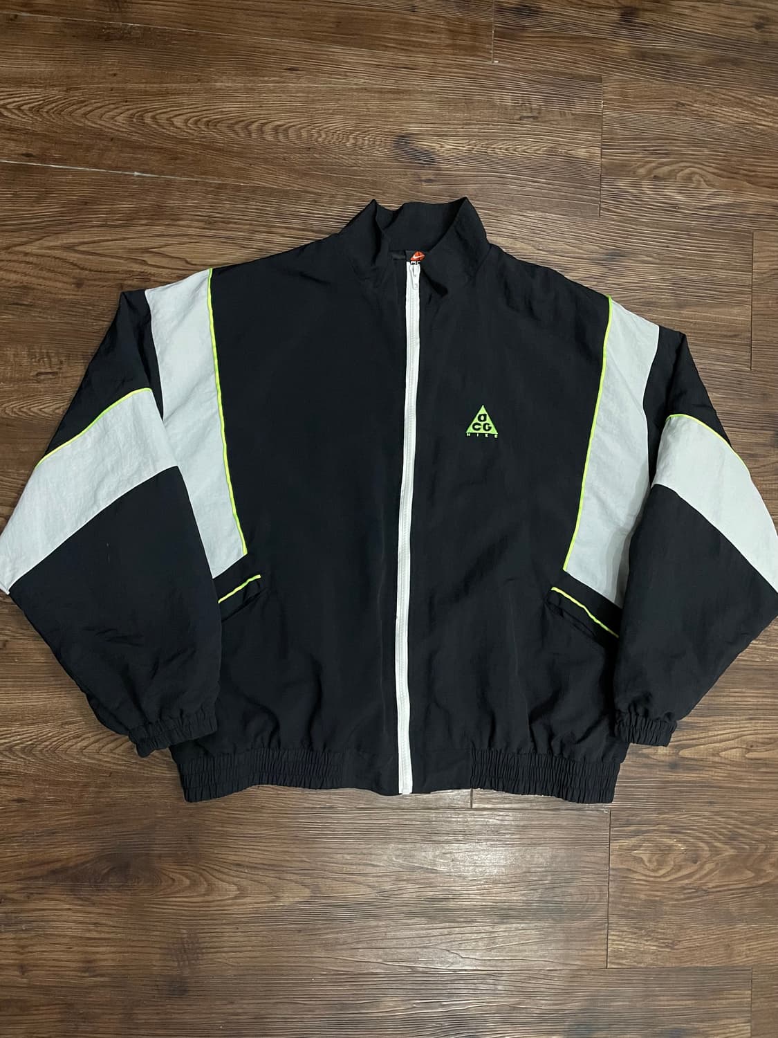 나이키 ACG 배색 윈드브레이커 바람막이 블랙 상품이미지1