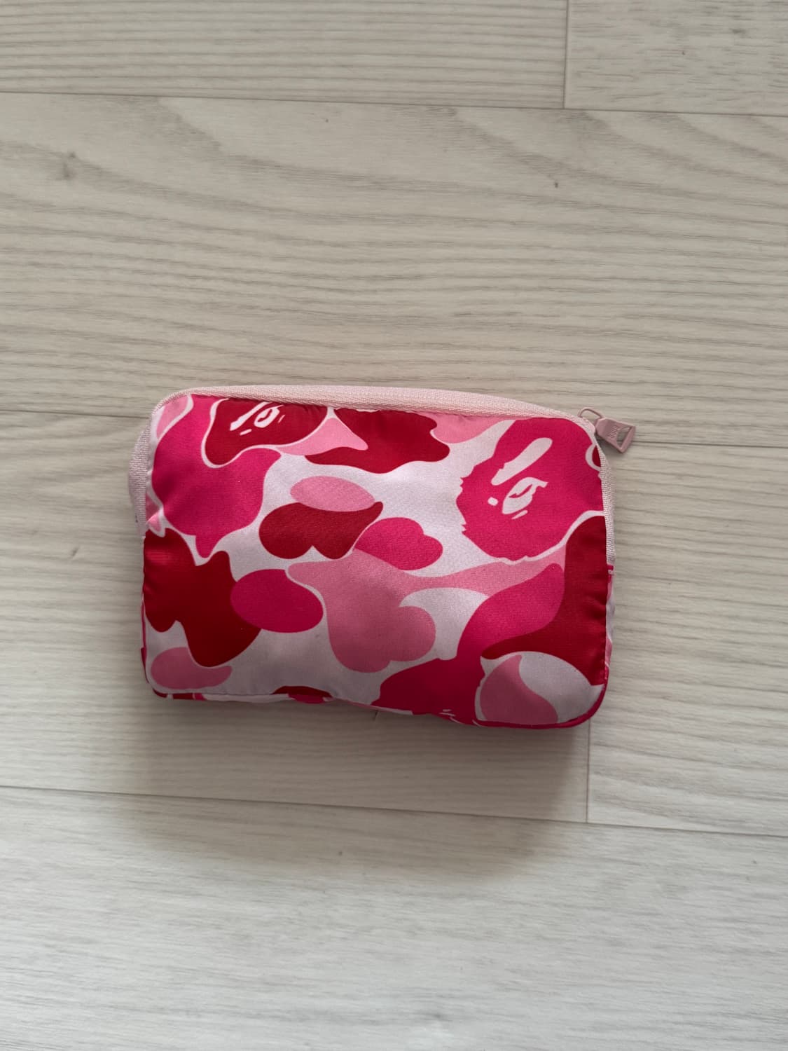 BAPE 핑크 카모 패커블 토트백 휴대용 상품이미지2