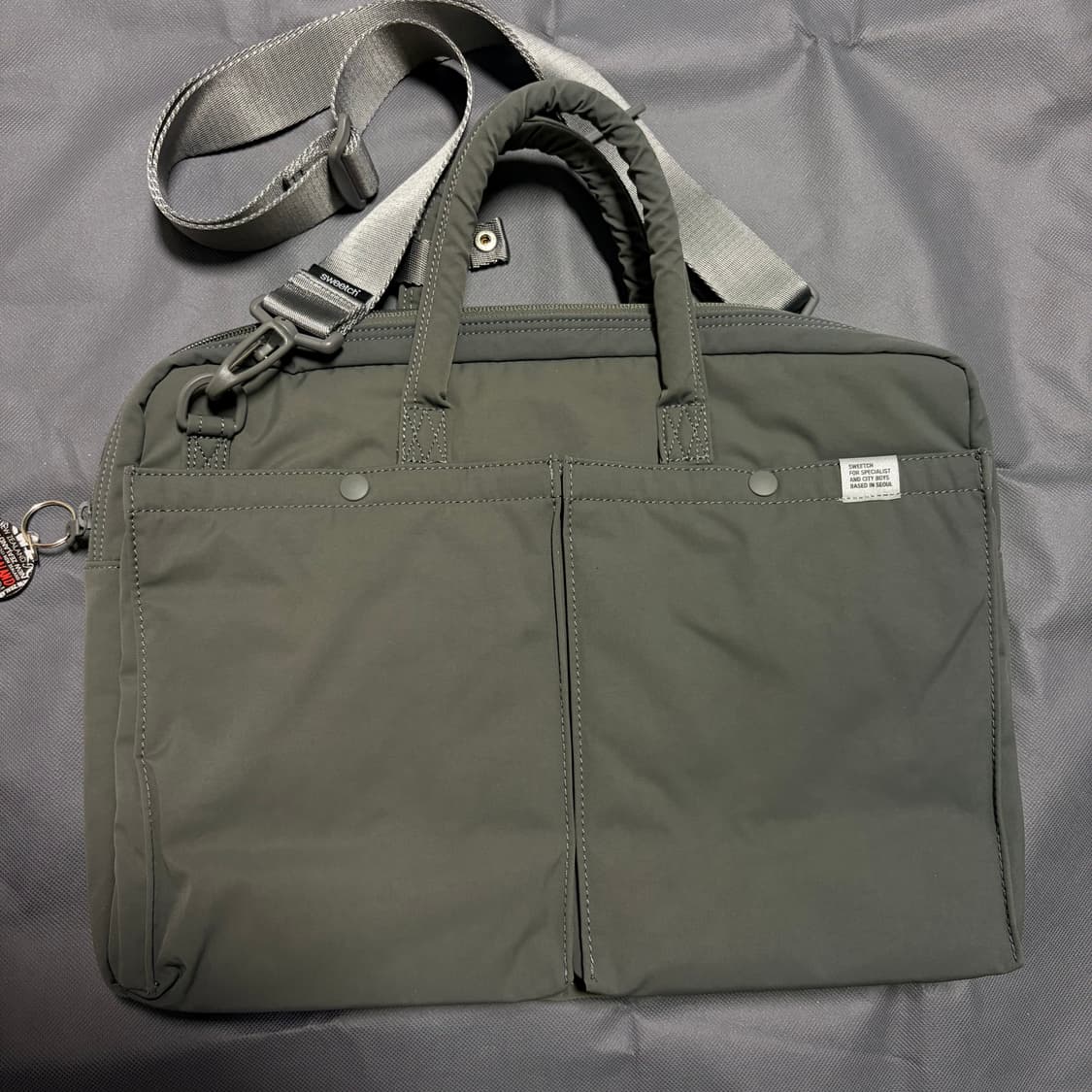 스위치 시티보이 슬림 브리프케이스 스톤그레이 상품이미지5