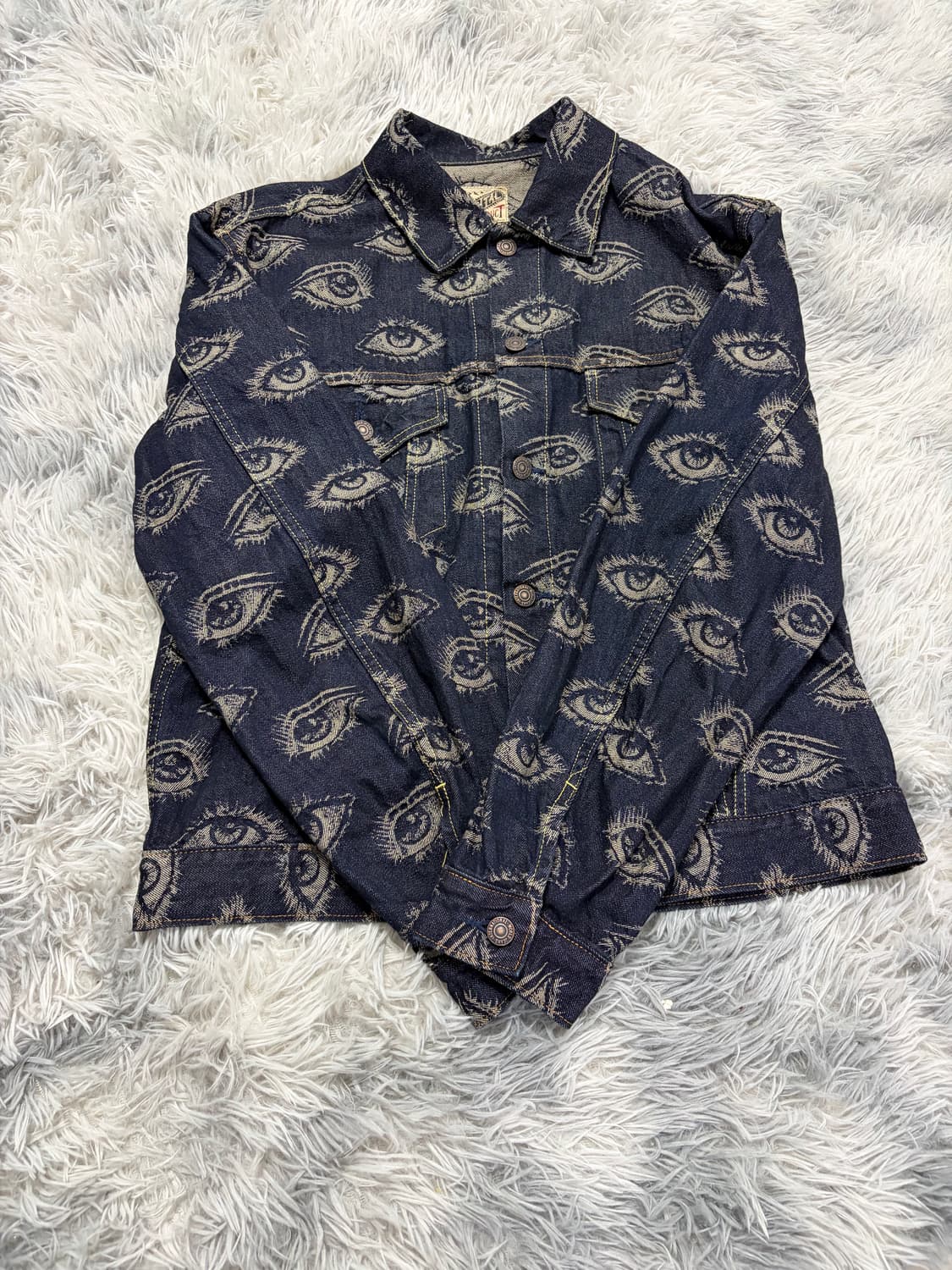 [4, XL]캐피탈 스피크이지 트러커 자켓 상품이미지2