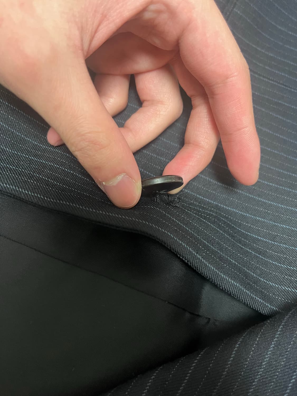 이세이미야케 스트라이프 블레이저 상품이미지5