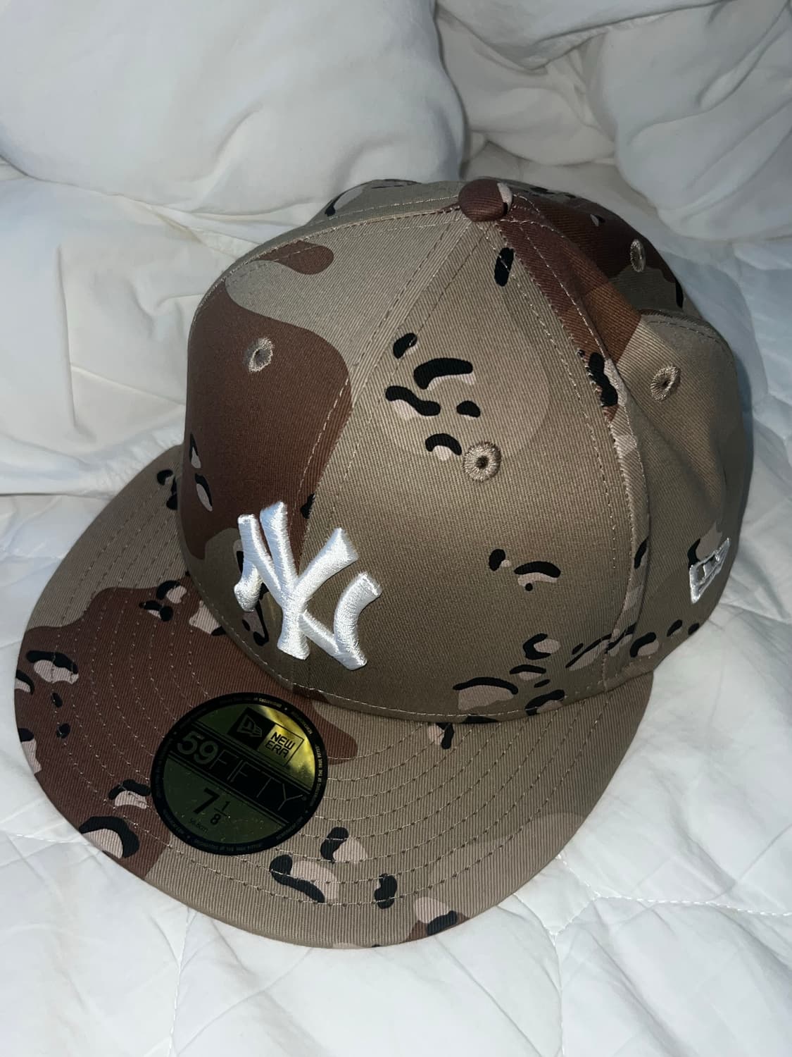 MLB 엠엘비 뉴욕 양키스 베이직 피티드캡 식스데이 카모 스냅백 718 상품이미지1