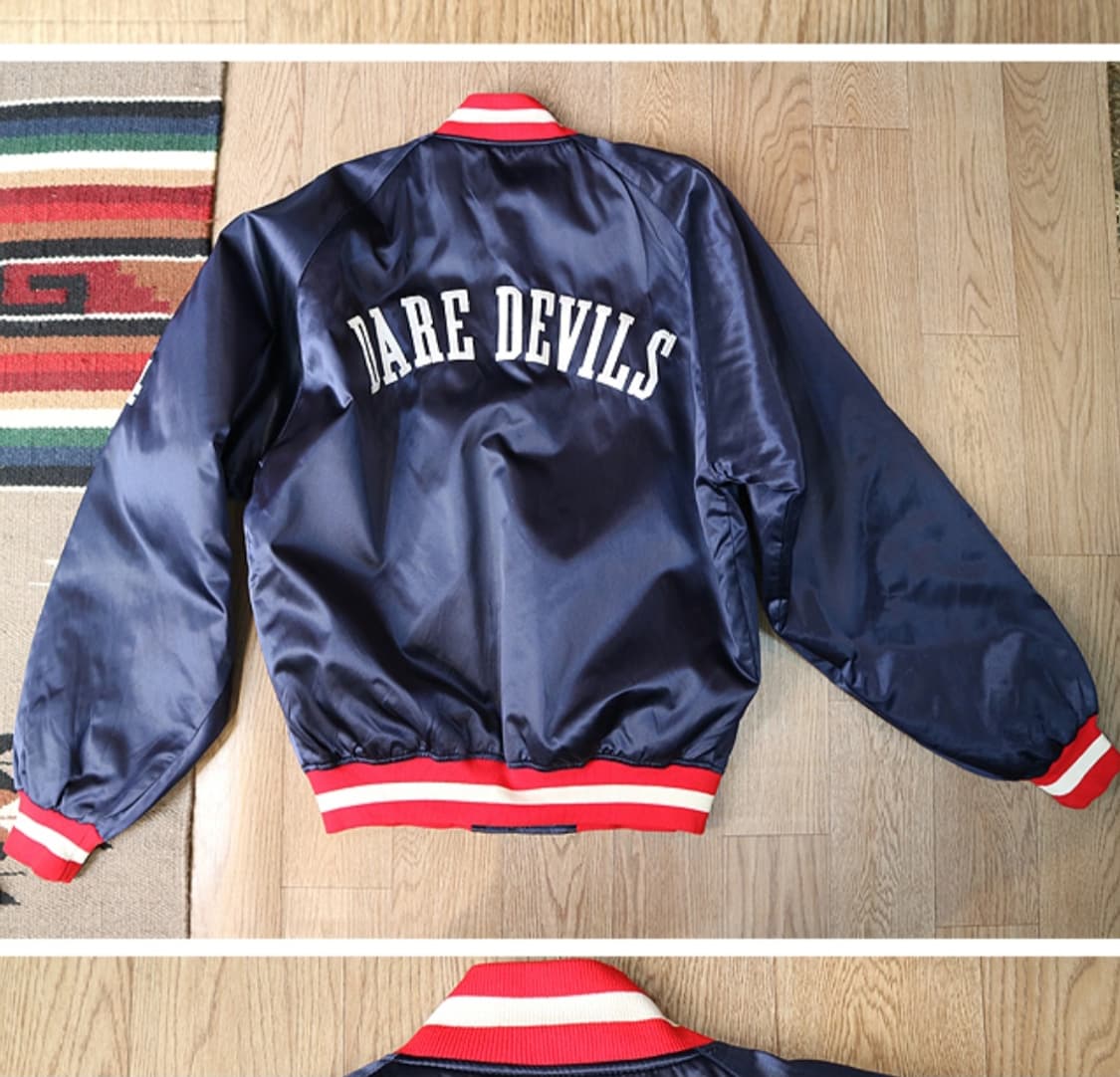 일본판 80~90s 아메리칸 풋볼 클럽 빈티지 바시티 자켓

 상품이미지7