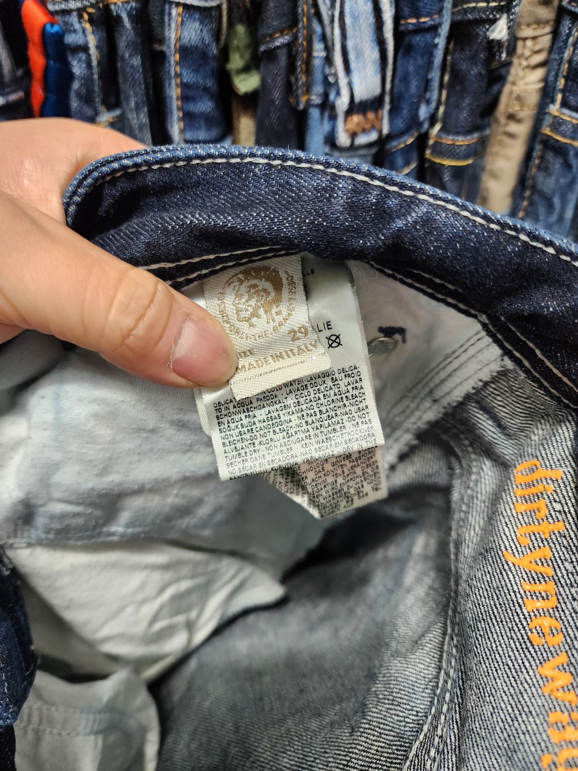 디젤 THANAZ 뉴에이지 DNA 데님 상품이미지6