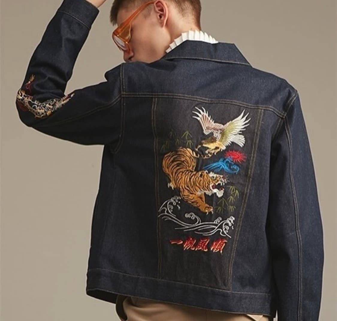 Mixseven - 자수 무통 자켓 상품이미지5