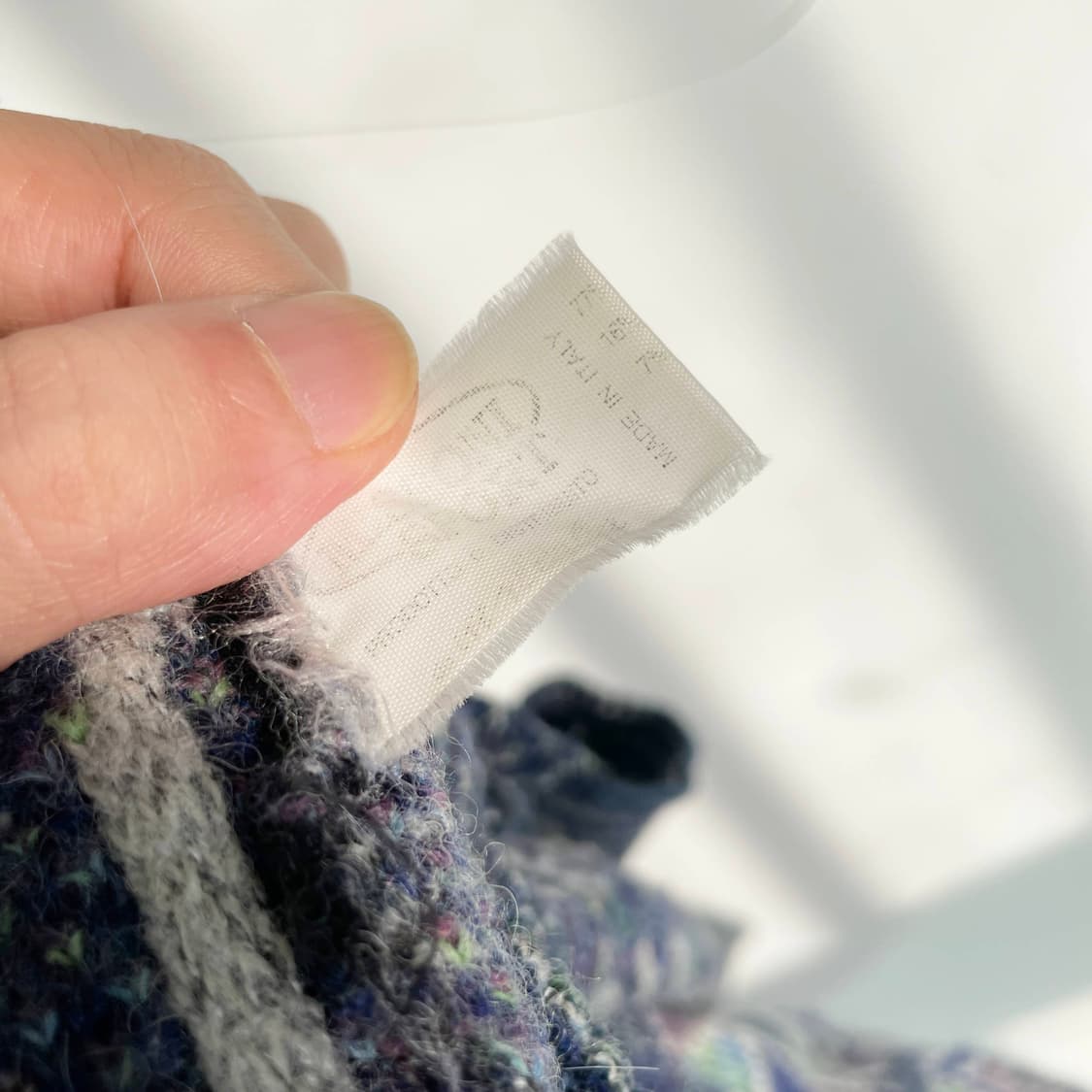 A2 미쏘니 스포츠 패턴 니트가디건 L사이즈 상품이미지6