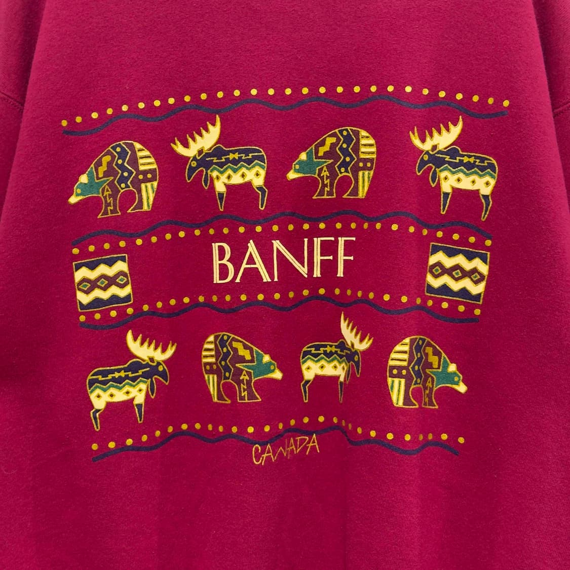 90s 프룻오브더룸 스웻셔츠 CANADA 상품이미지2