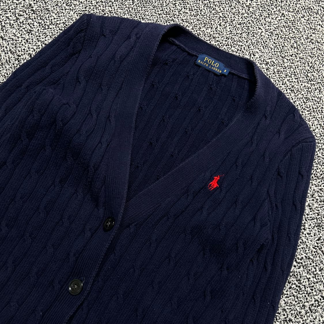 폴로 랄프로렌 여성 네이비 가디건 상품이미지2